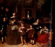 Diego Velazquez The Family of the Artist (df01) oil painting